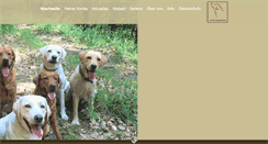 Desktop Screenshot of labrador-von-gut-kampenwand.de